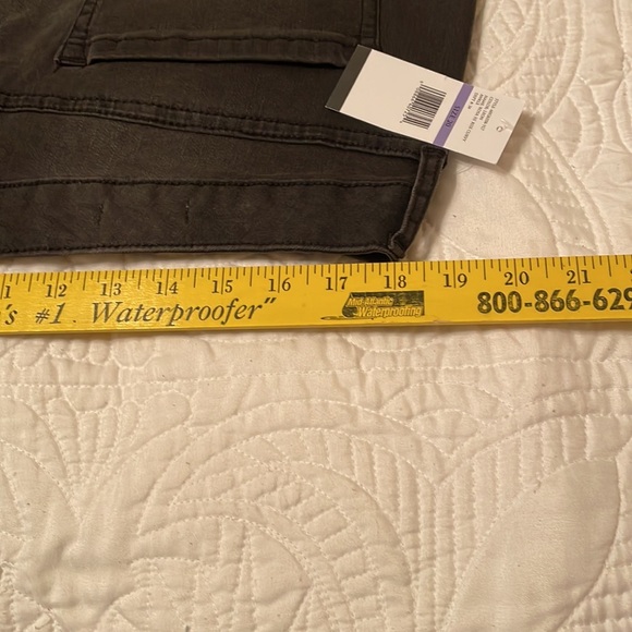 Sofia Vergara Rosa High Rise Curvy Ankle Studded Jeans Size 20 - Picture 9 of 11